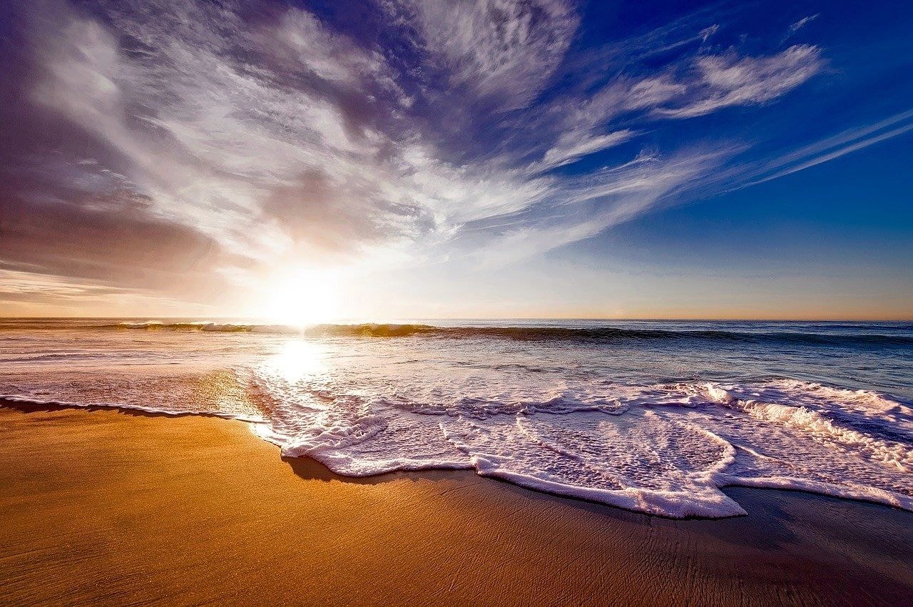 California beach vacation
